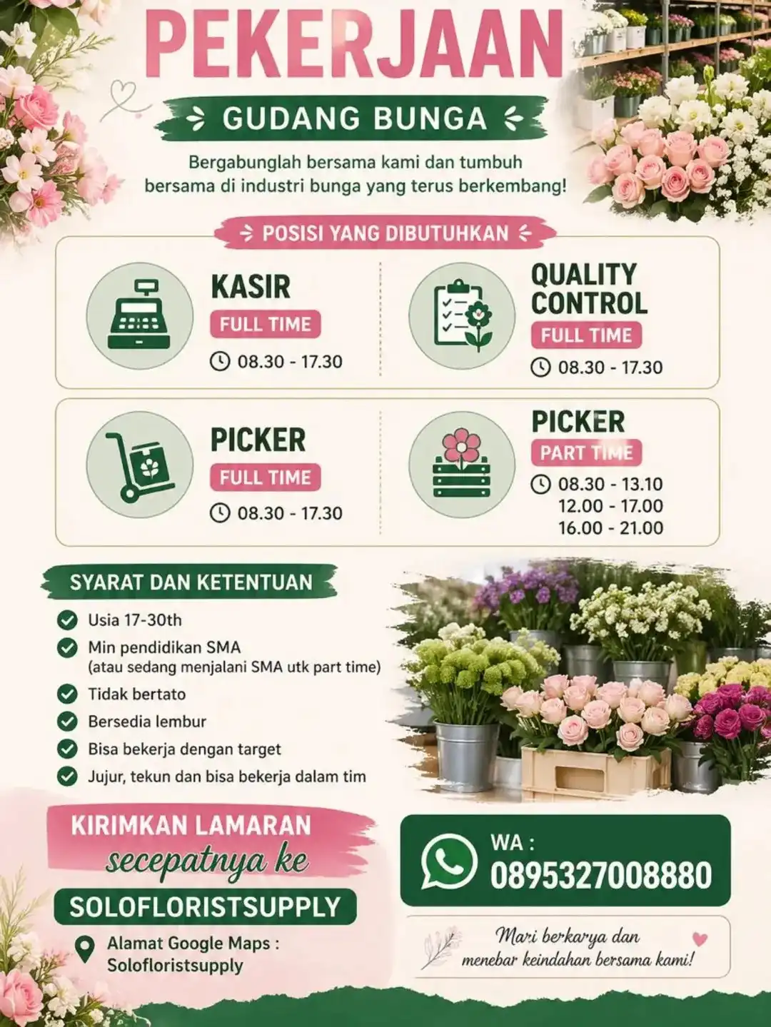 Logo Solo Florist Supply