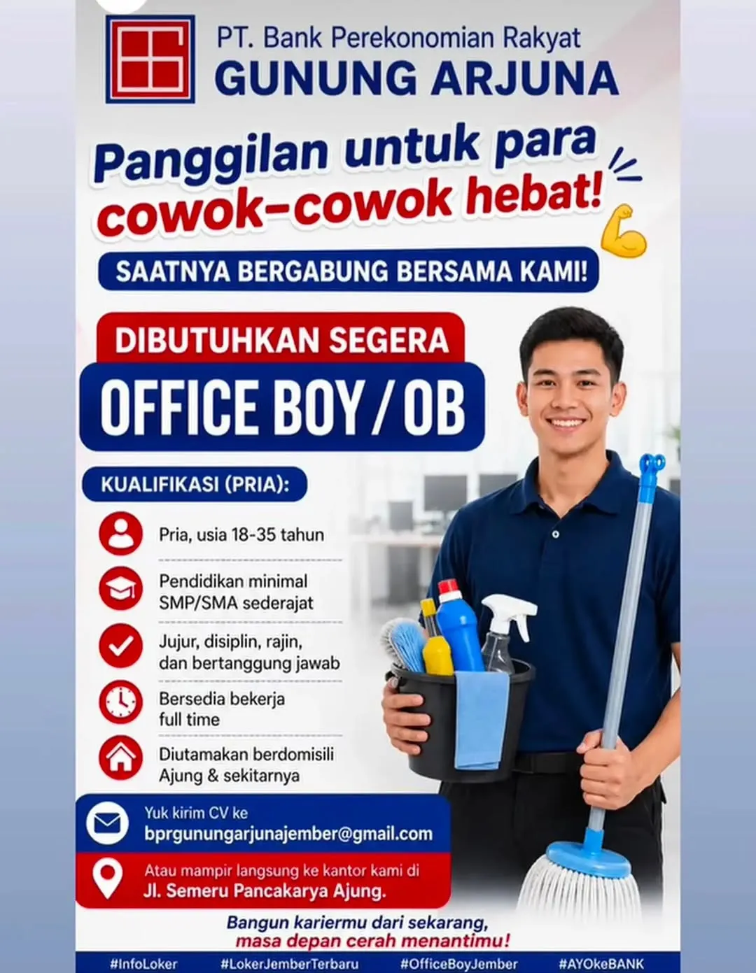 Logo PT. Bank Perekonomian Rakyat GUNUNG ARJUNA