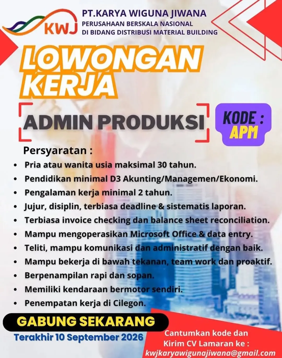 Logo PT. Karya Wiguna Jiwana