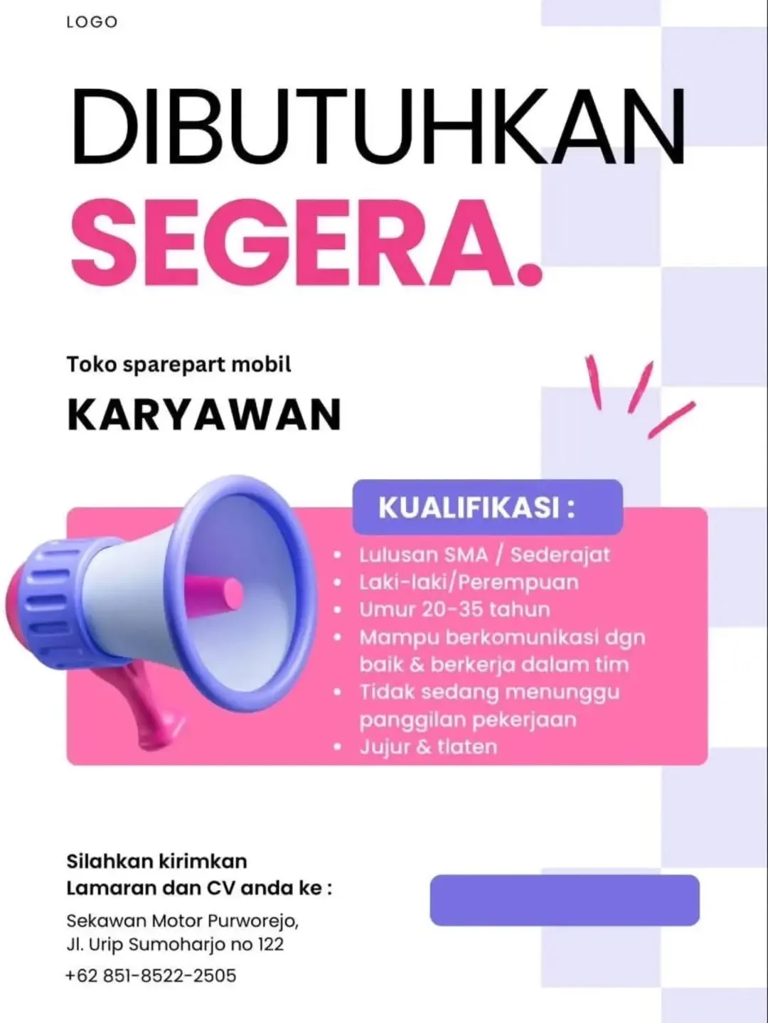 Logo Sekawan Motor Purworejo