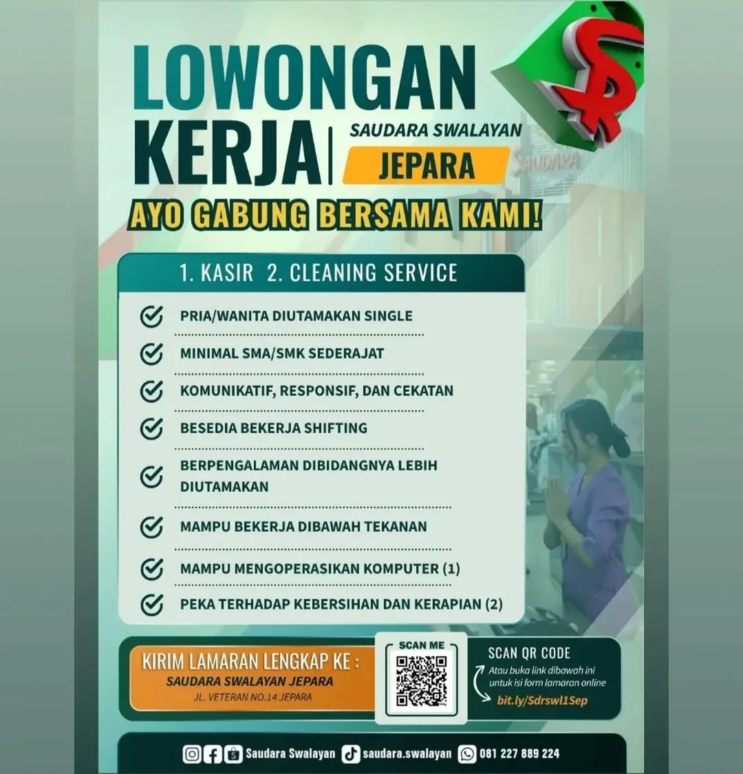 Logo Saudara Swalayan Jepara