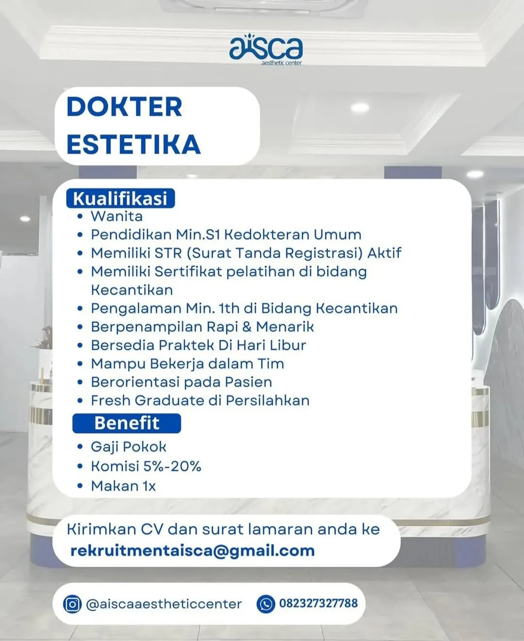Logo aisca aesthetic center