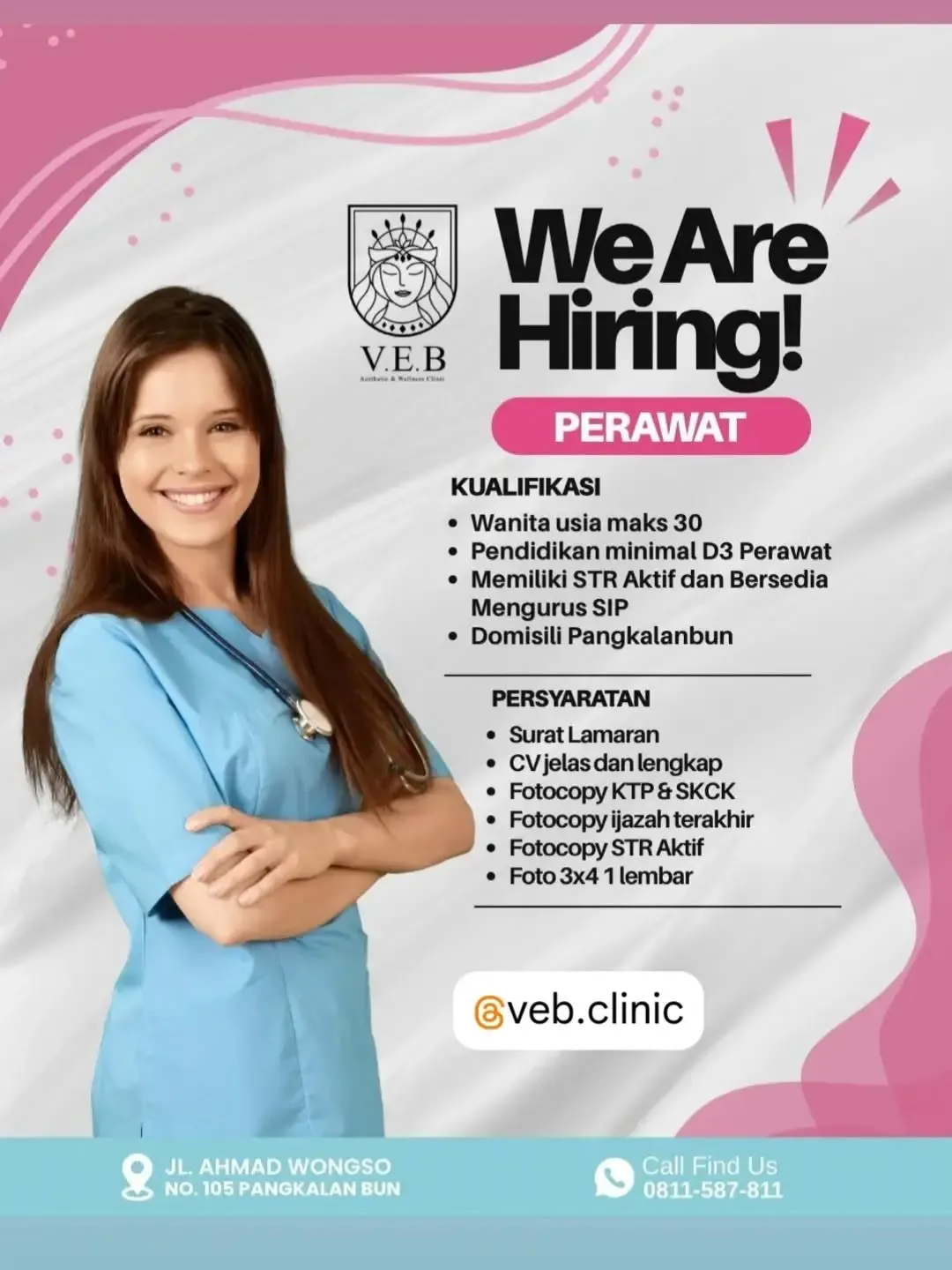 Logo V.E.B Aesthetic & Wellness Clinic