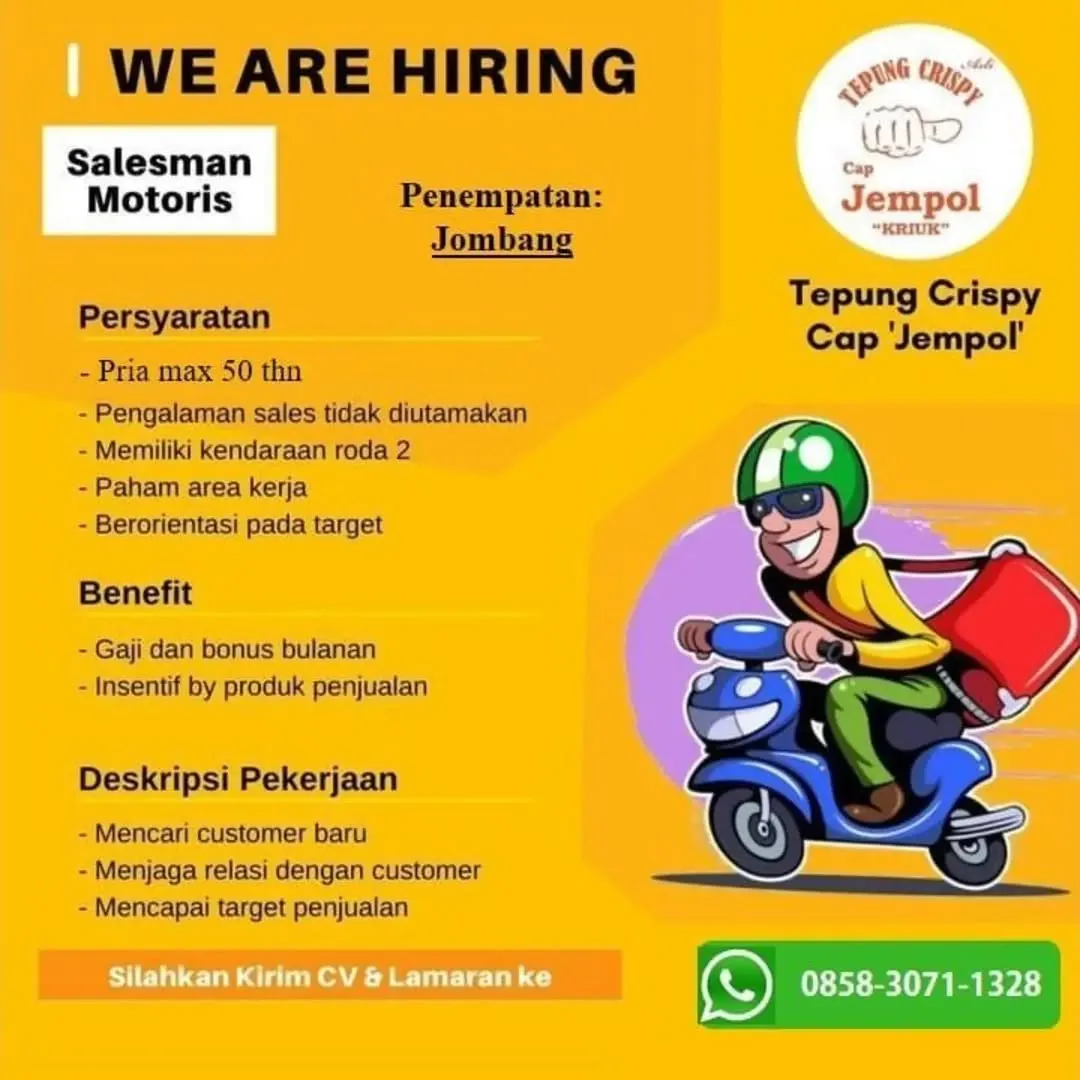 Logo Tepung Crispy Cap 'Jempol'