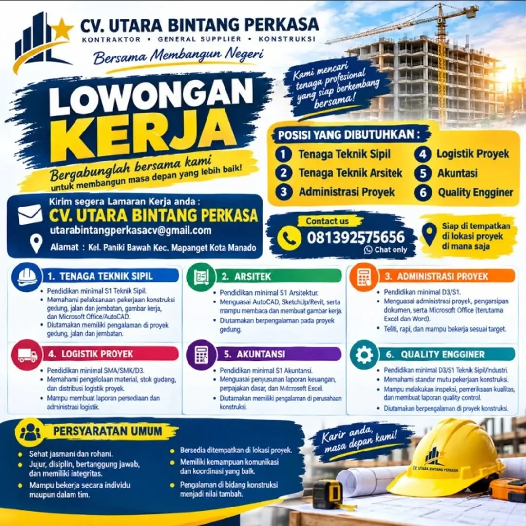Logo CV. UTARA BINTANG PERKASA