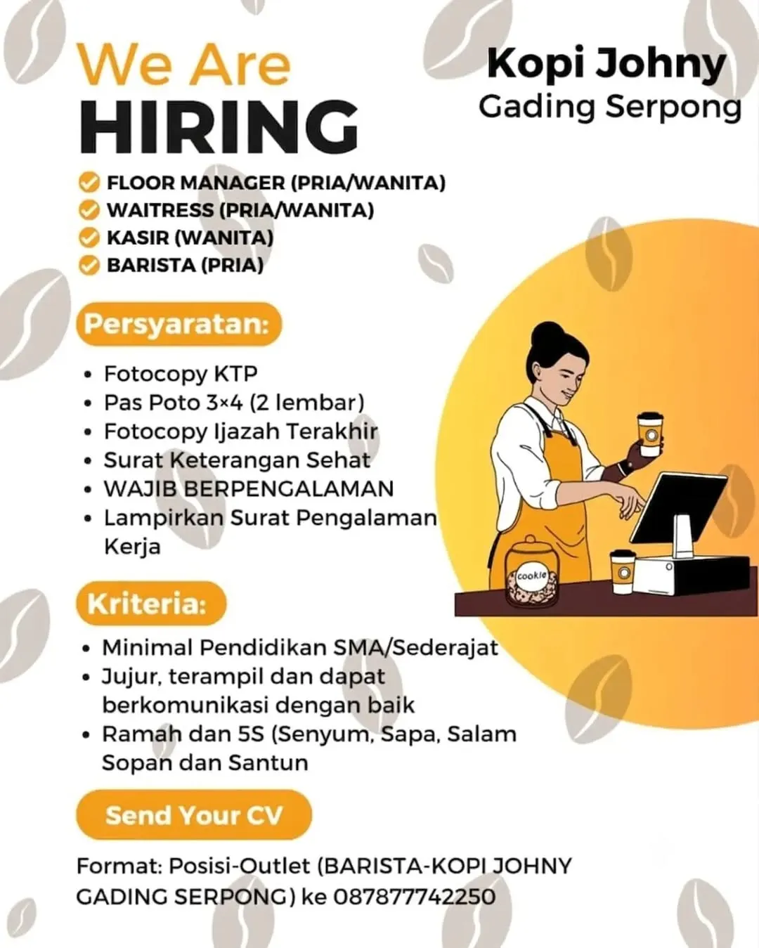 Logo Kopi Johny Gading Serpong