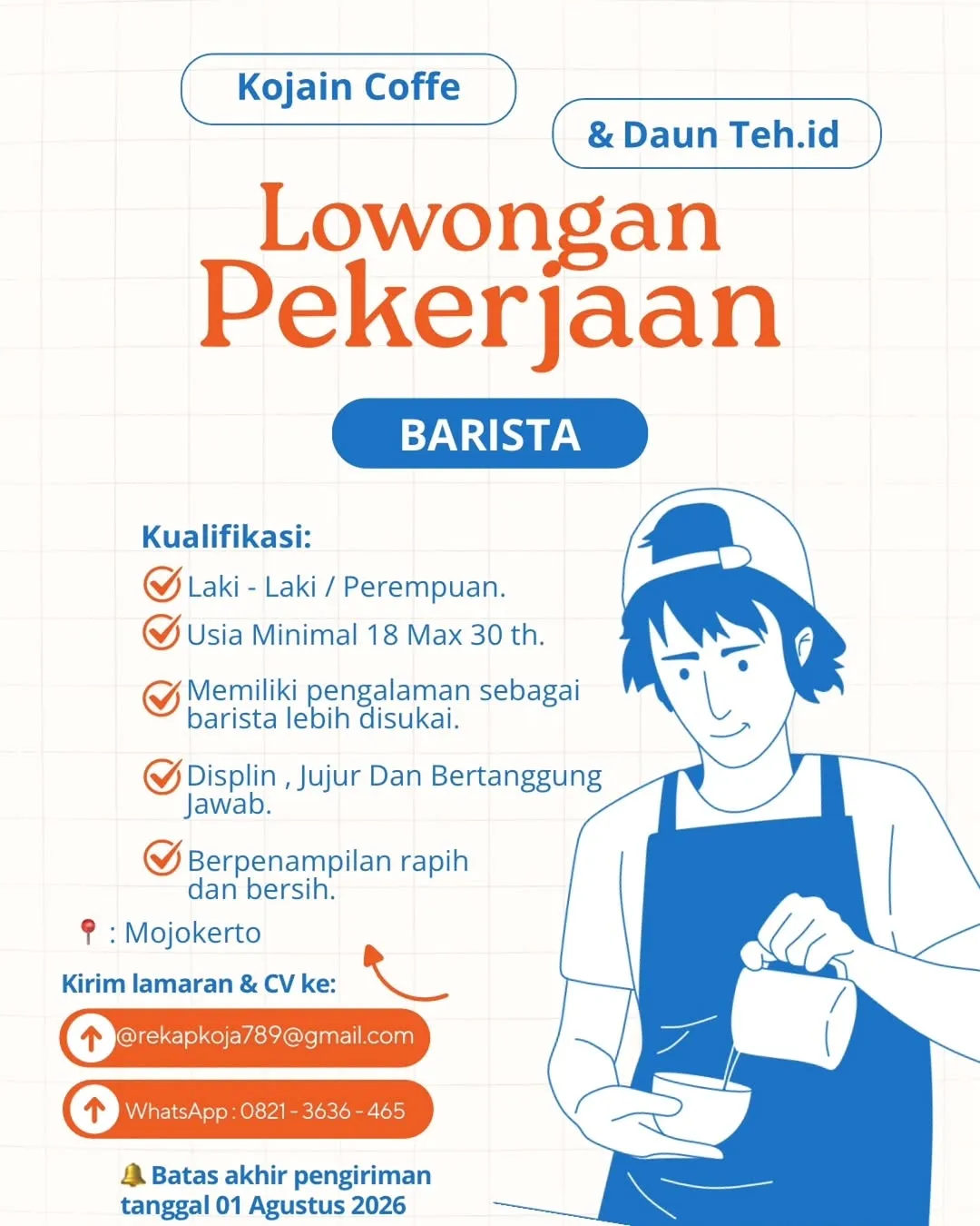 Logo Kojain Coffe & Daun Teh.id