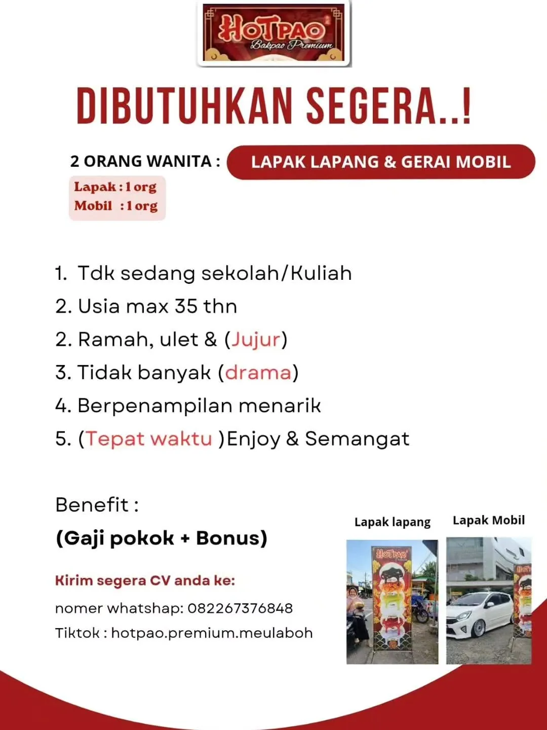 Logo HOTPAO Bakpao Premium