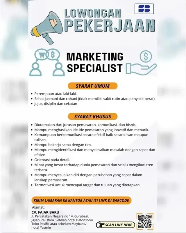 Logo CV. FAJAR BARU