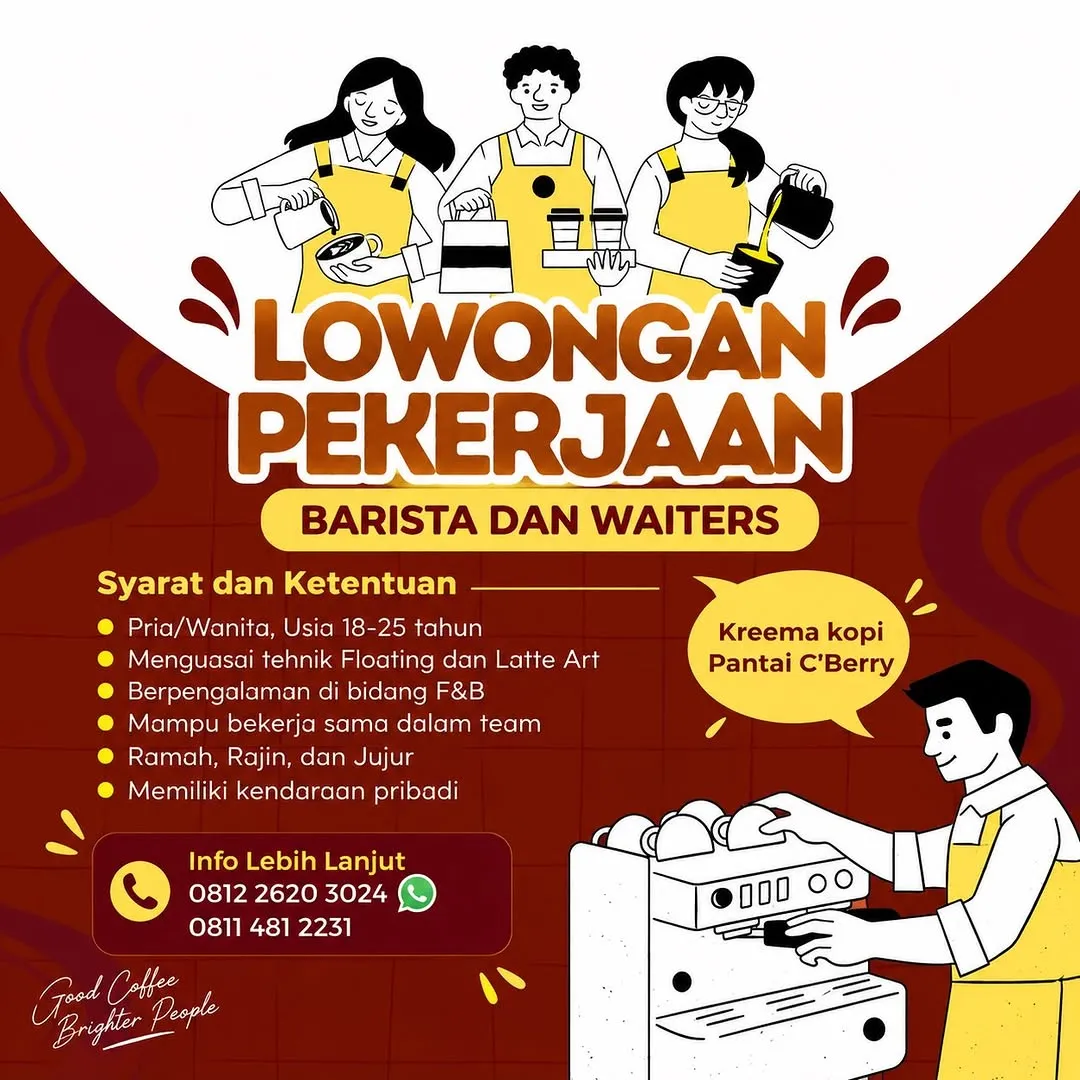 Logo Kreema Kopi Pantai C'Berry