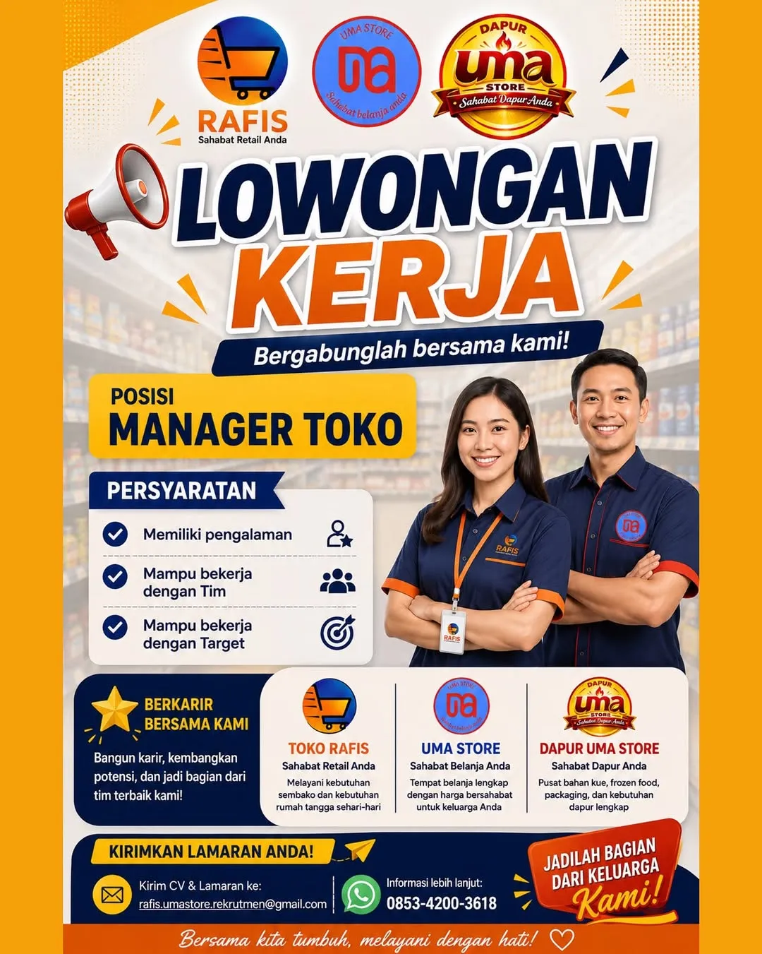 Logo RAFIS / UMA Store / Dapur UMA Store