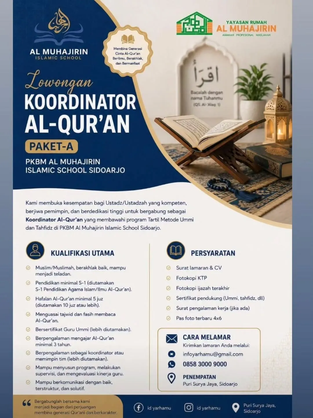 Logo Yayasan Rumah Al Muhajirin