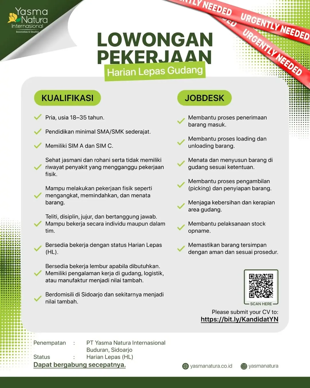 Logo PT Yasma Natura Internasional