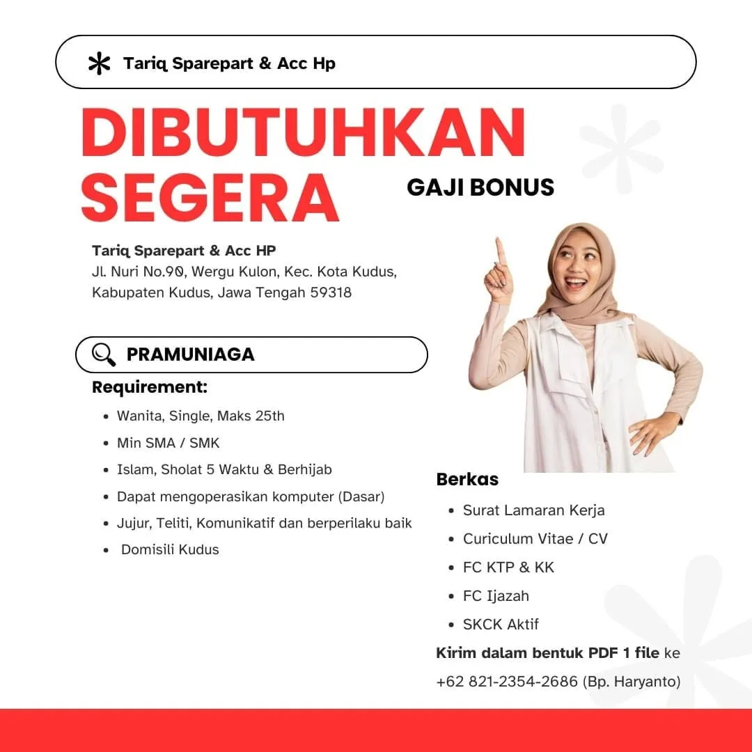 Logo Tariq Sparepart & Acc HP
