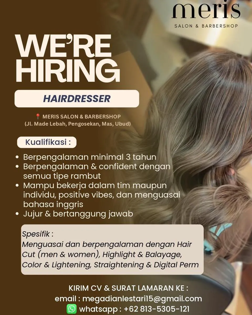 Logo Meris Salon & Barbershop
