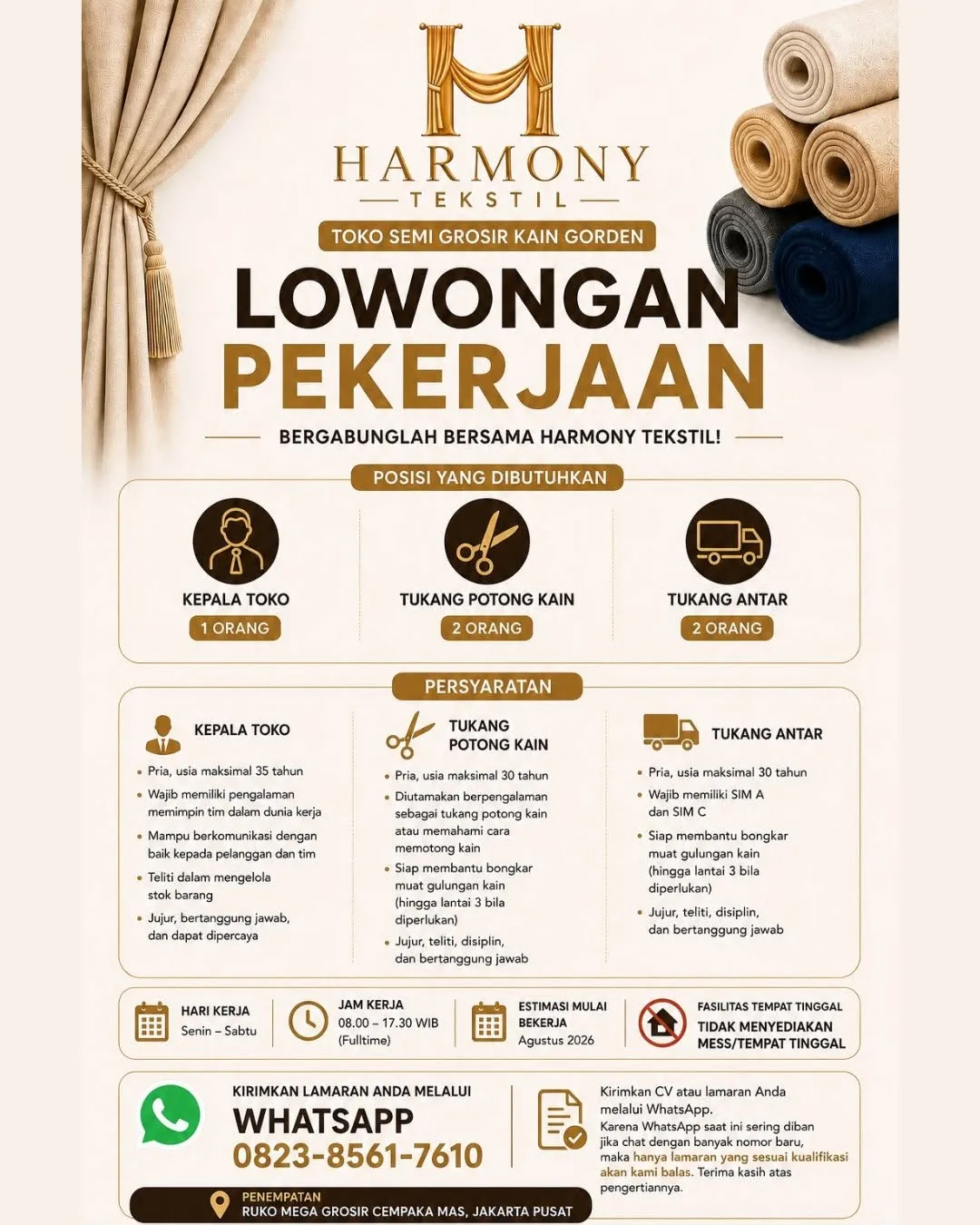 Logo Harmony Tekstil