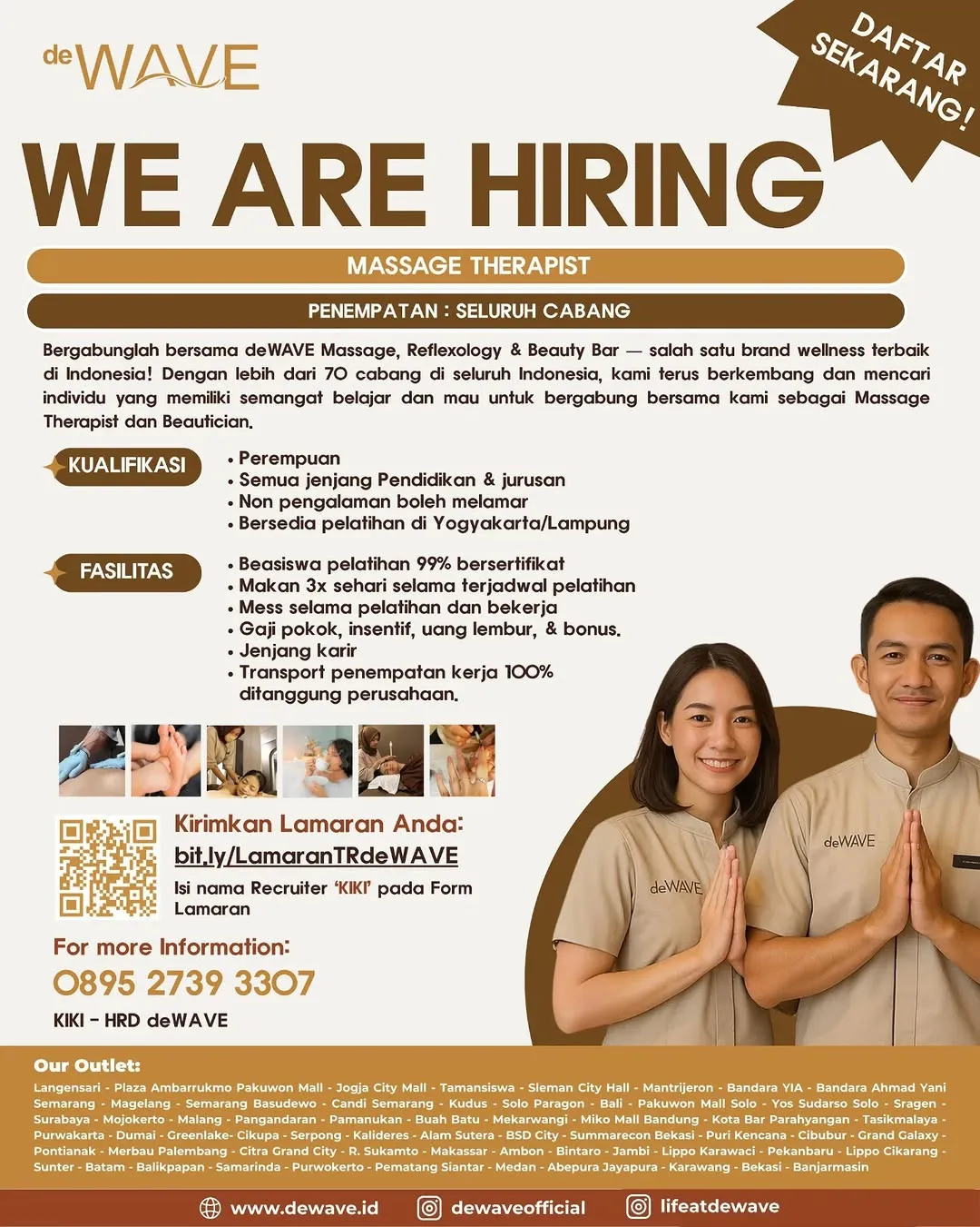 Logo deWAVE Massage & Beauty Bar