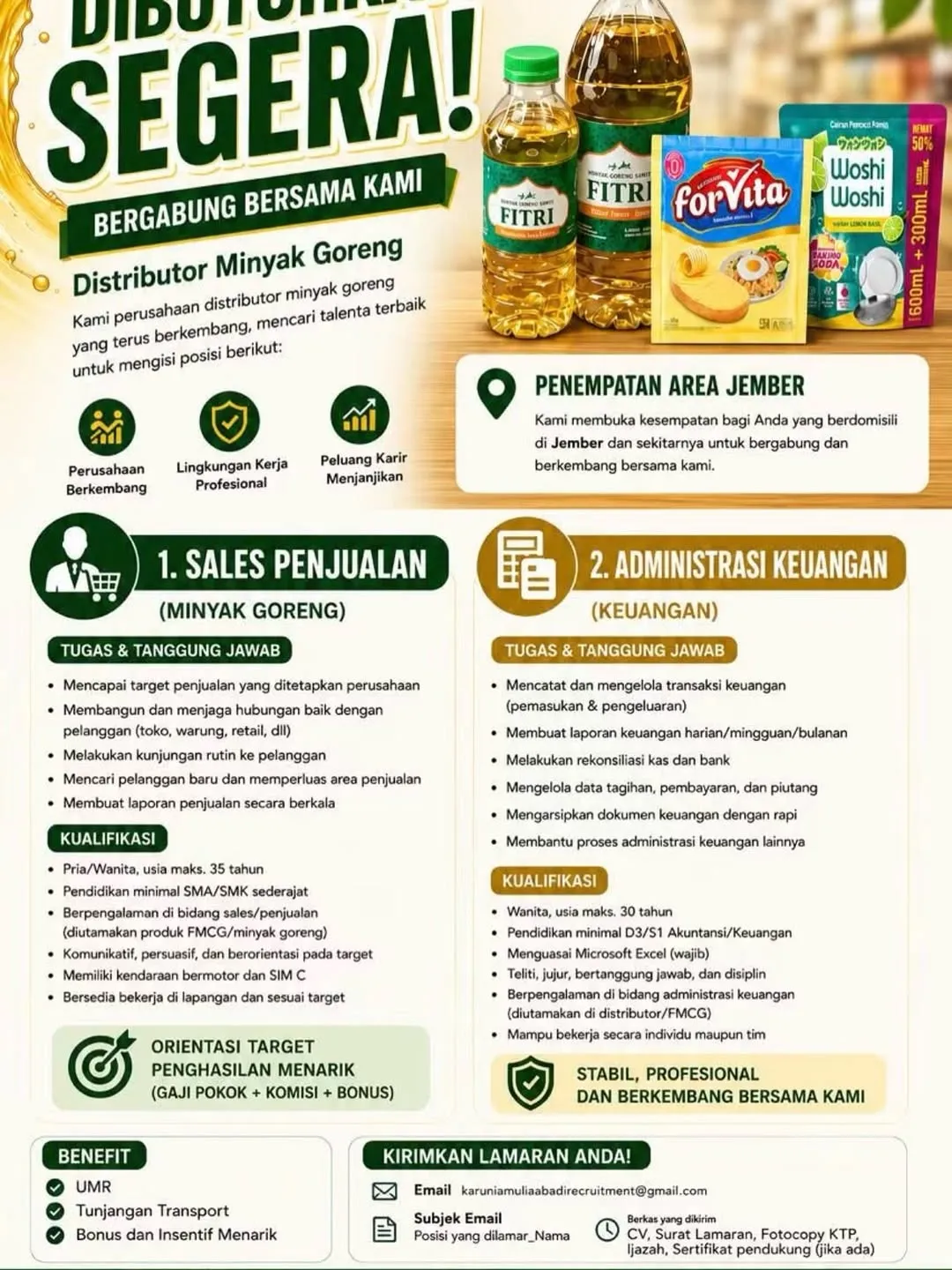 Logo Distributor Minyak Goreng (Penerus Mulia Abadi)