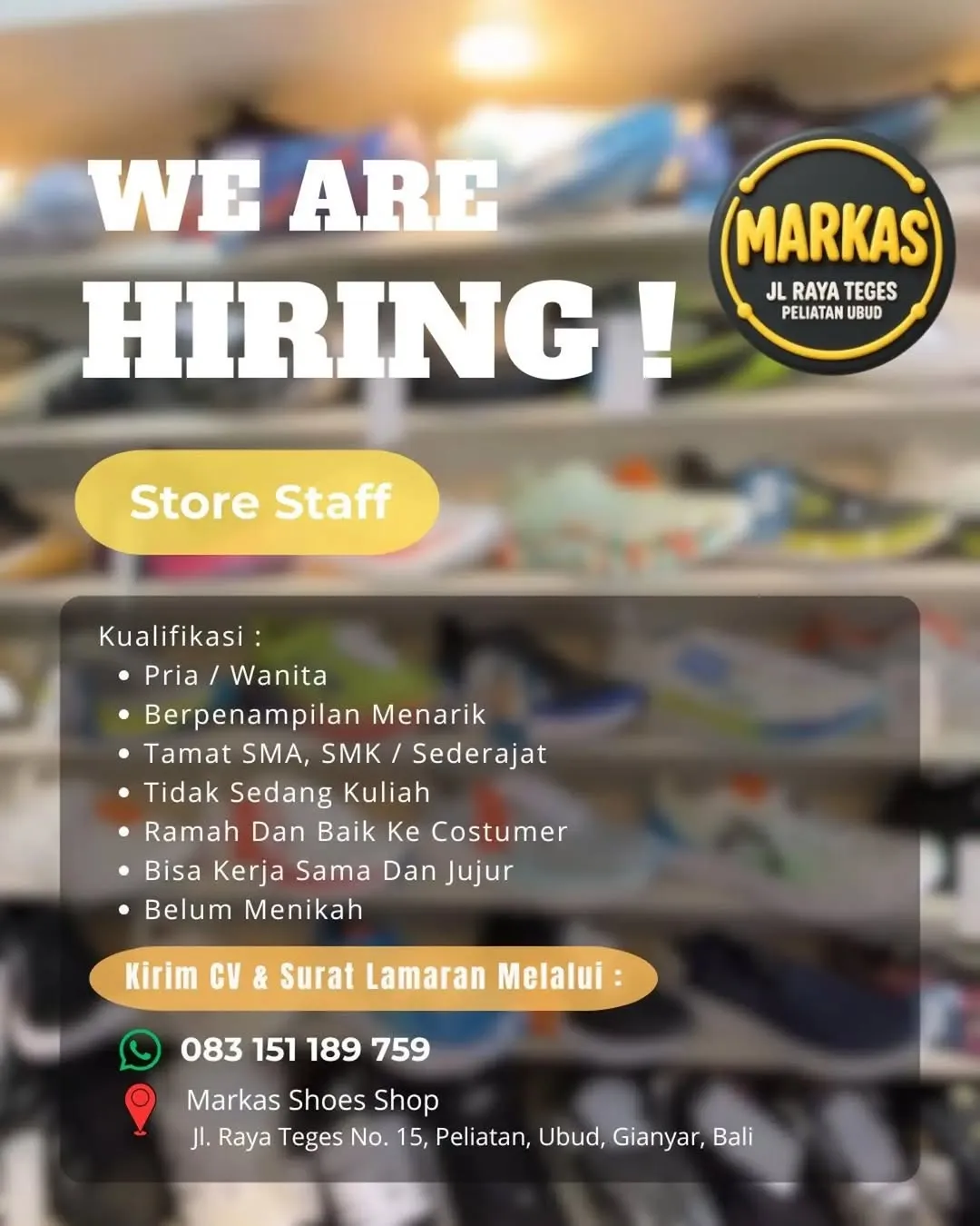 Logo MARKAS Shoes Shop