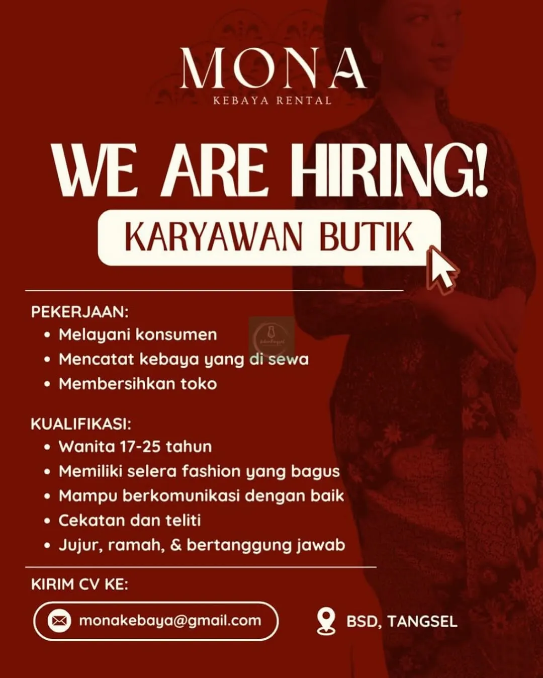 Logo MONA Kebaya Rental