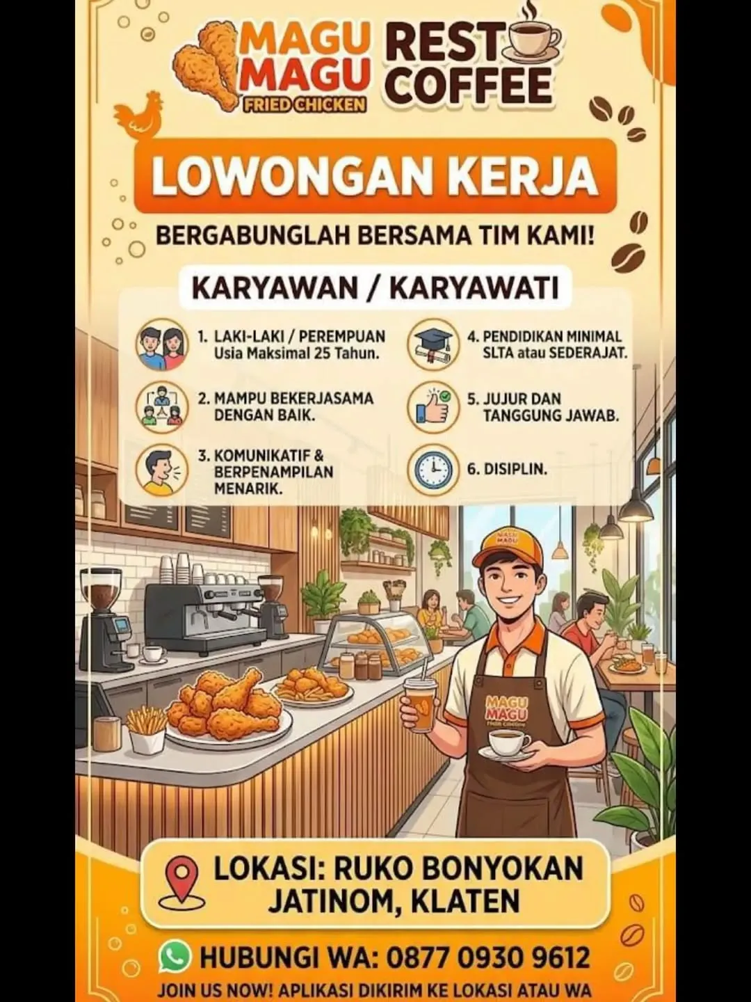Logo Magu Magu Fried Chicken & Resto Coffee