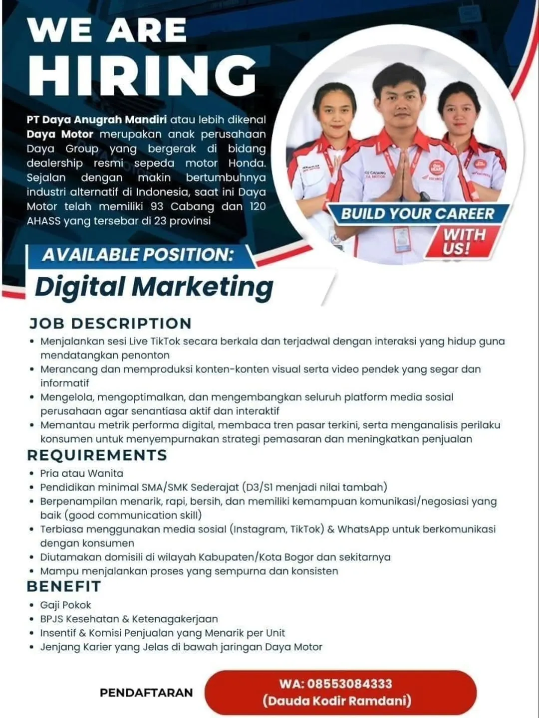 Logo PT Daya Anugrah Mandiri (Daya Motor)