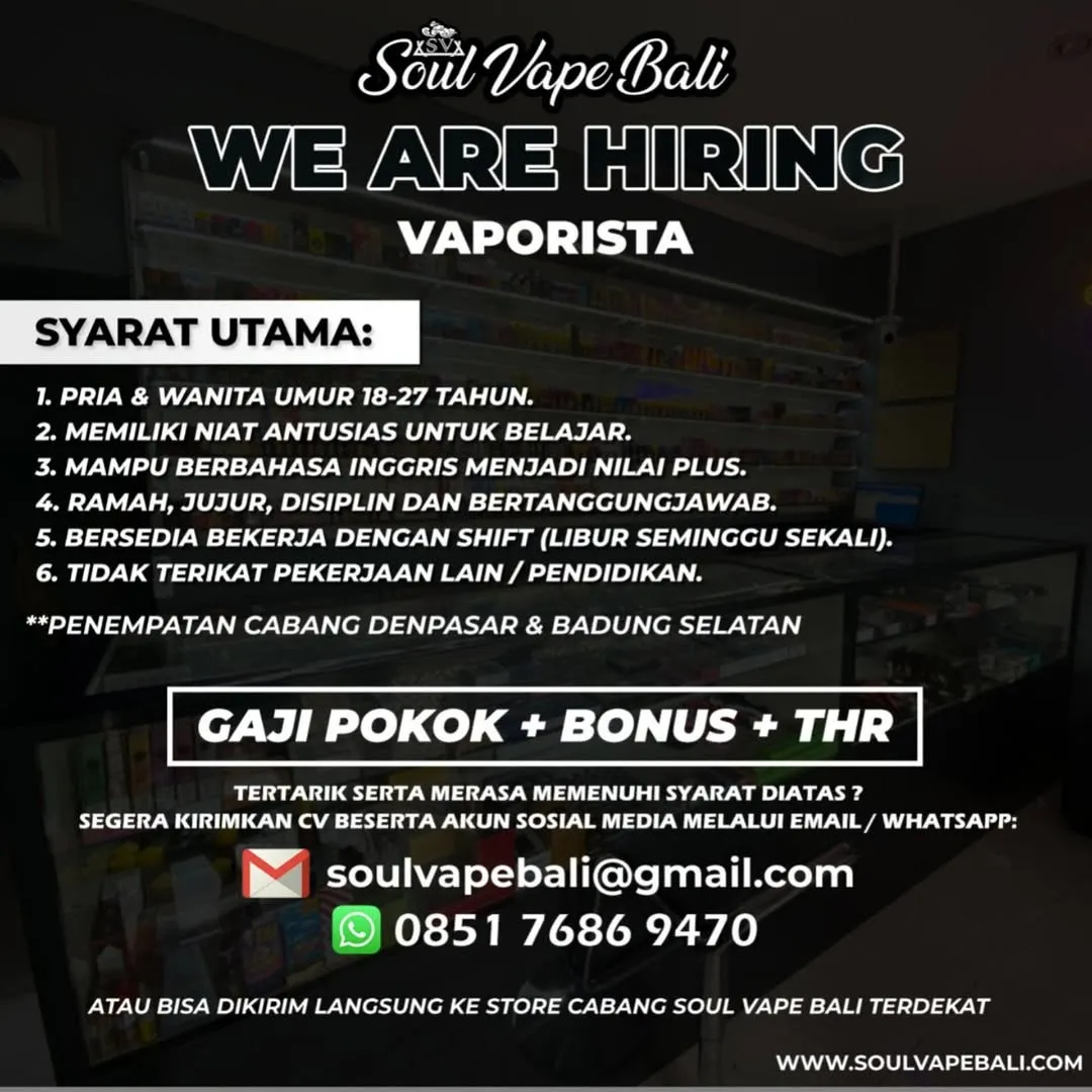 Logo Soul Vape Bali