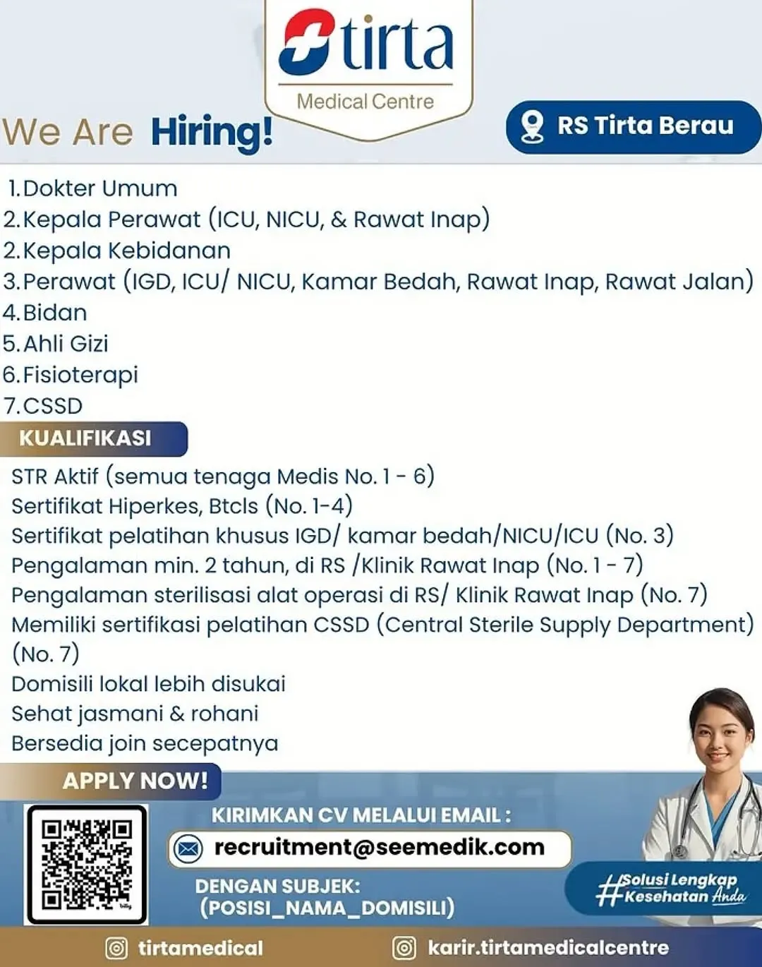 Logo Tirta Medical Centre