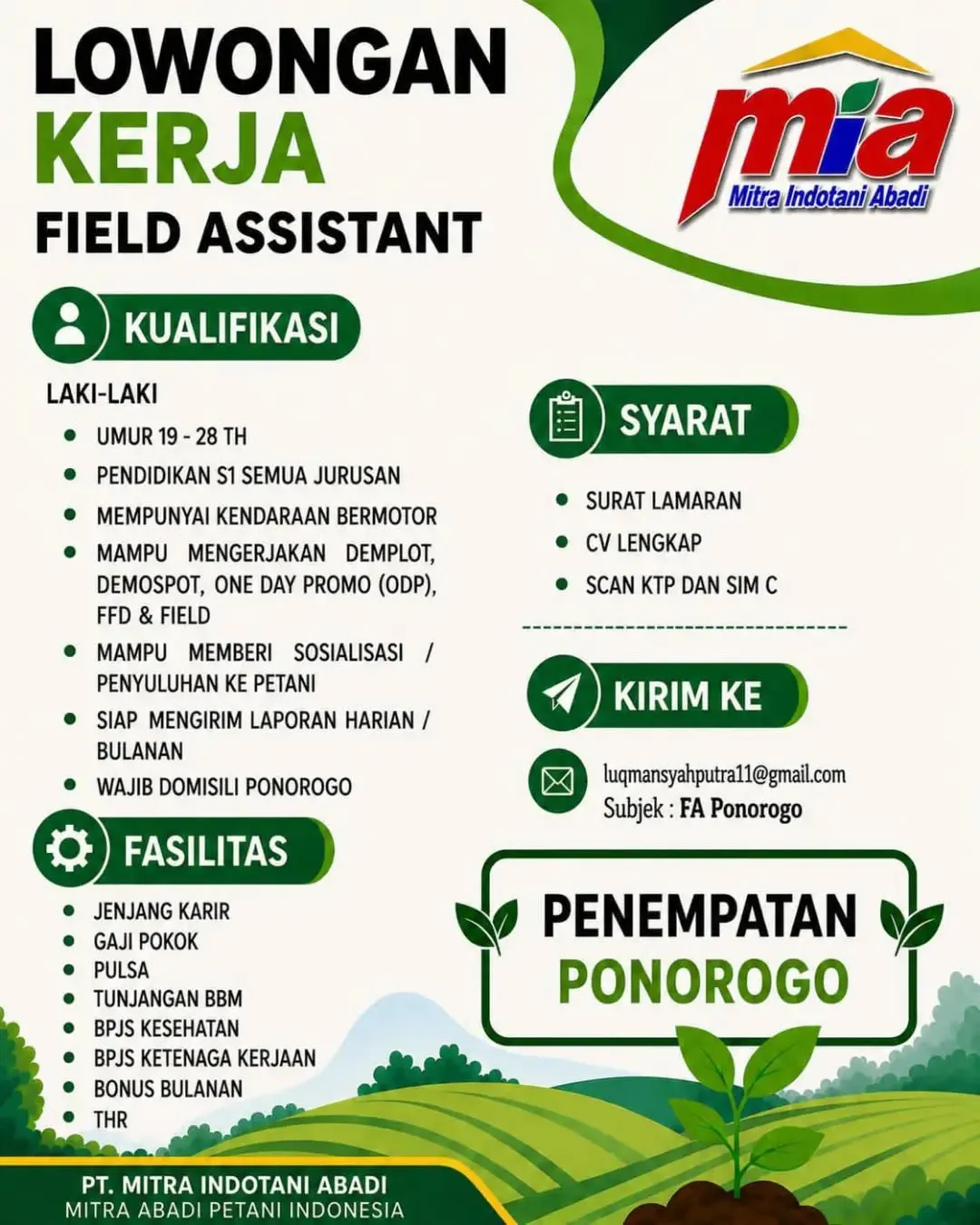 Logo PT. Mitra Indotani Abadi