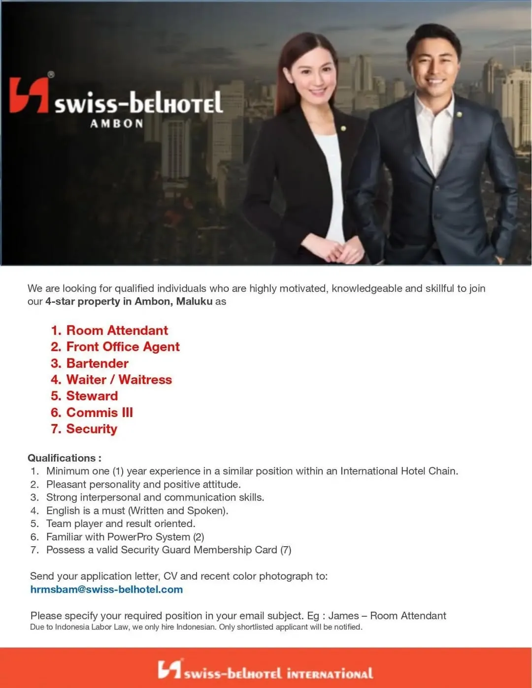 Logo Swiss-Belhotel Ambon