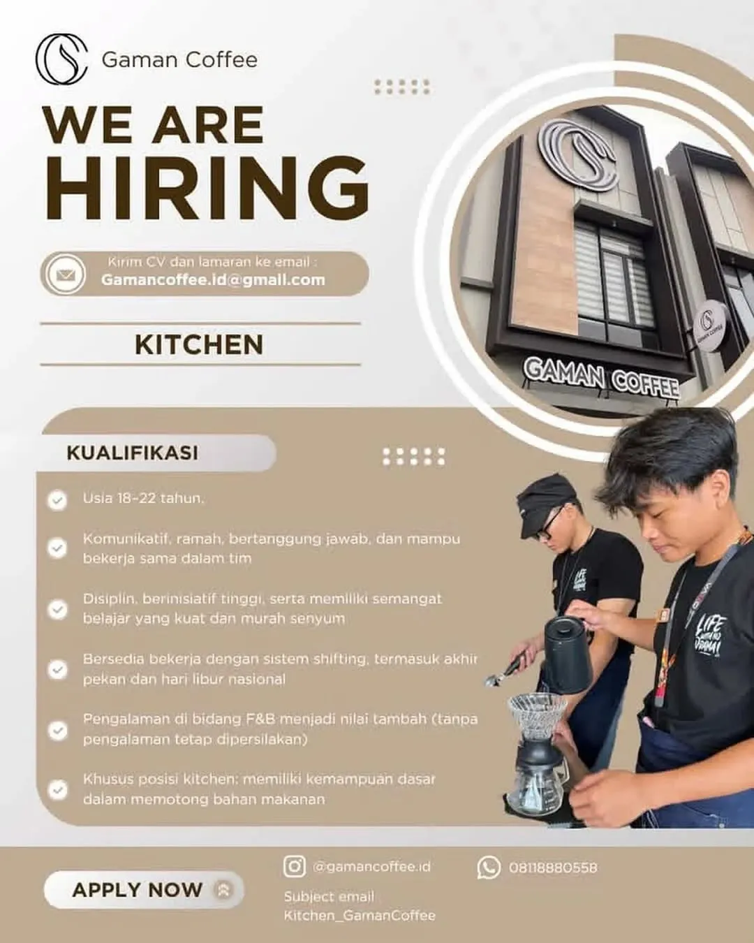 Logo Gaman Coffee