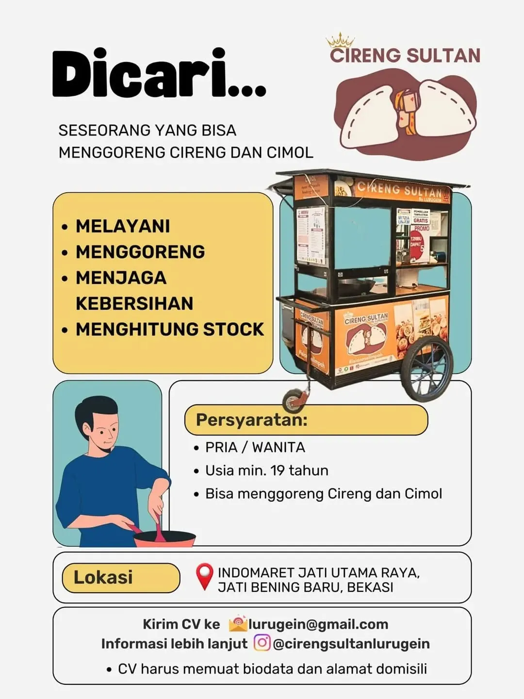 Logo Cireng Sultan