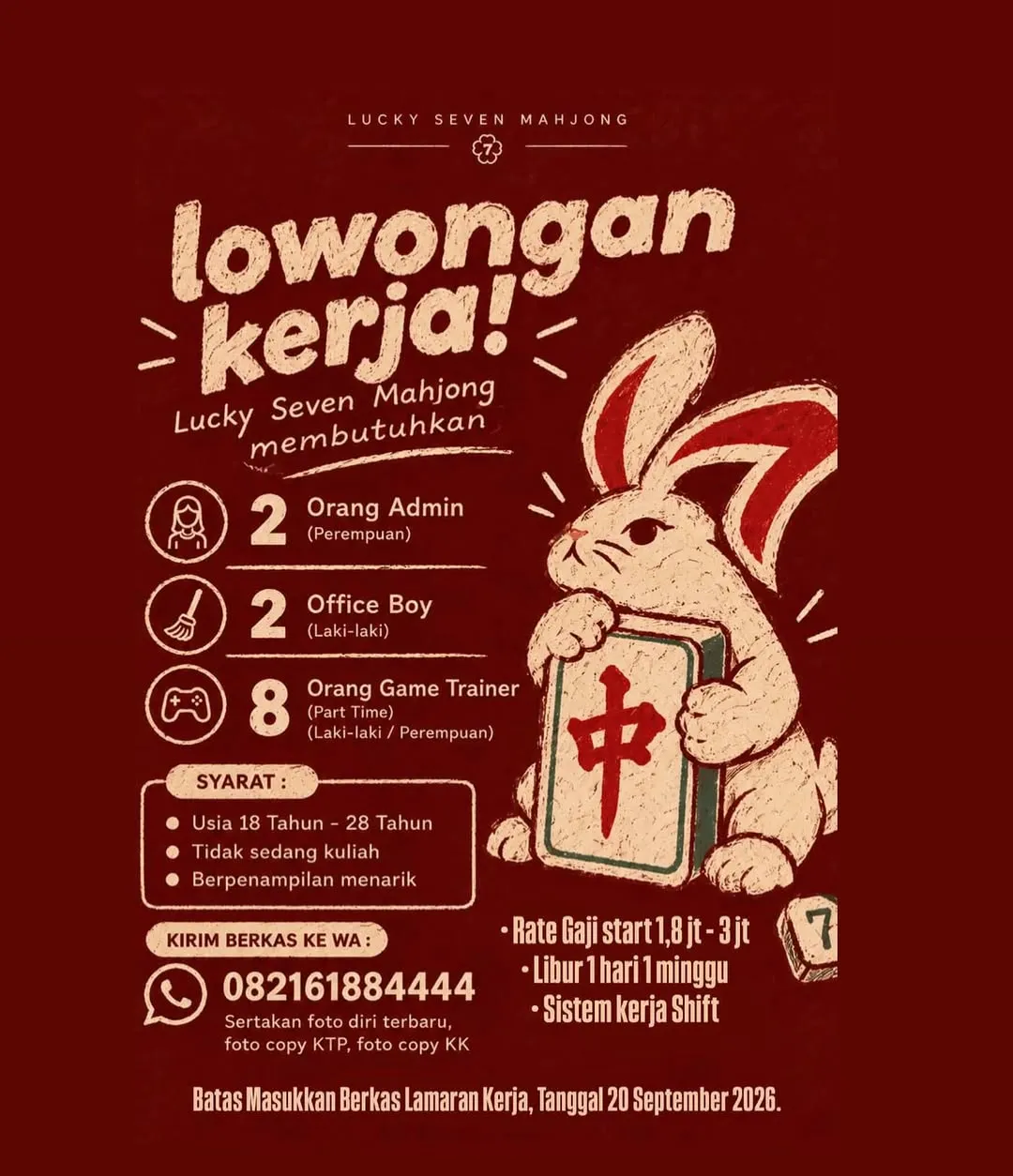 Logo Lucky Seven Mahjong