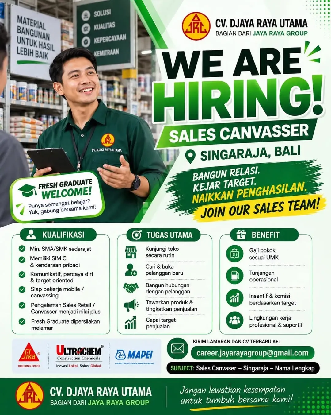 Logo CV. Djaya Raya Utama
