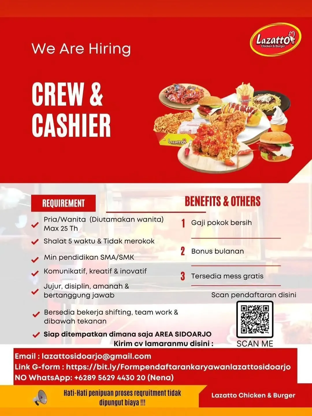 Logo Lazatto Chicken & Burger
