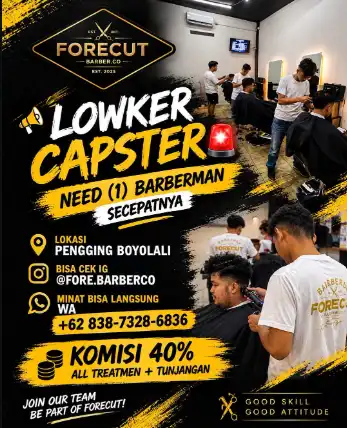 Logo FORECUT BARBER.CO