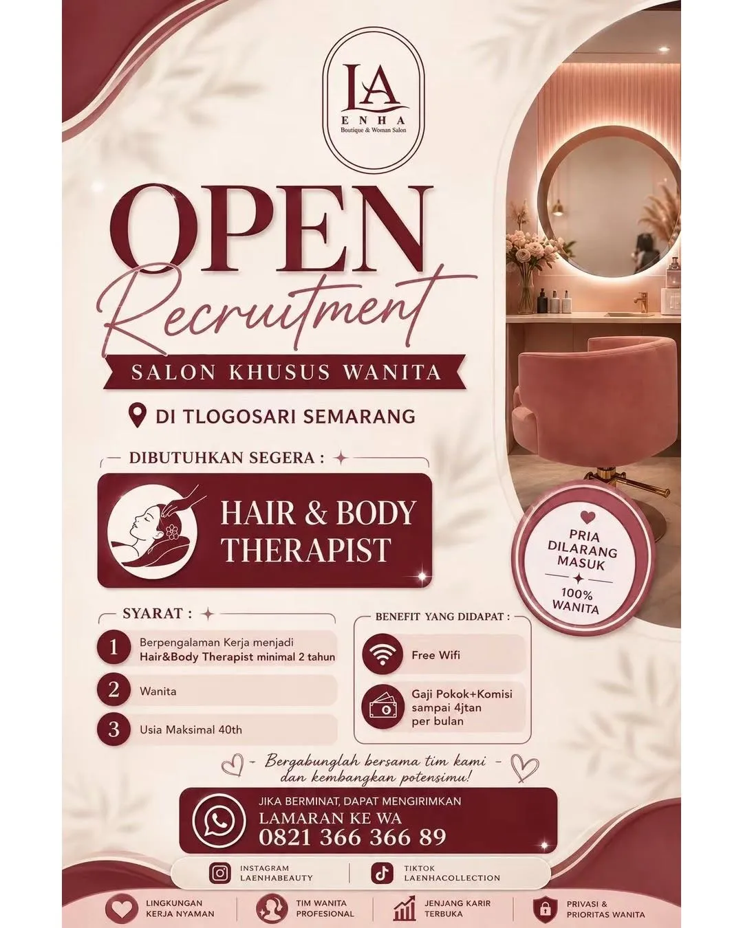 Logo Laenha Beauty Salon