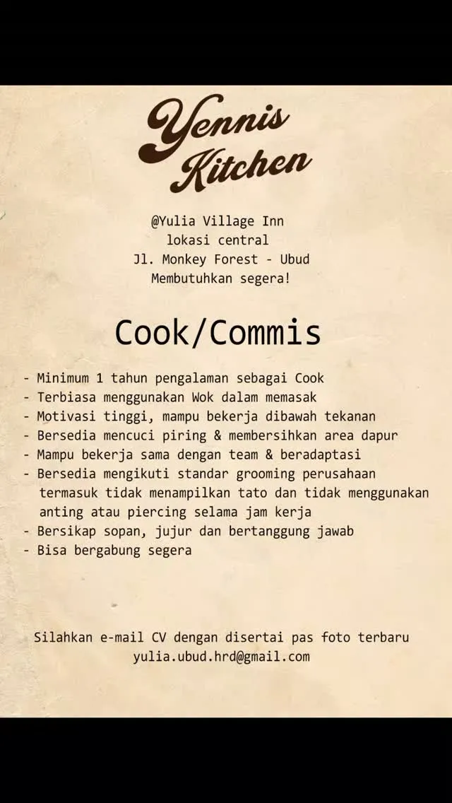 Logo Yennis Kitchen