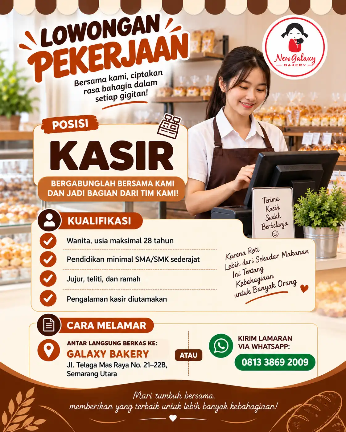 Logo New Galaxy Bakery