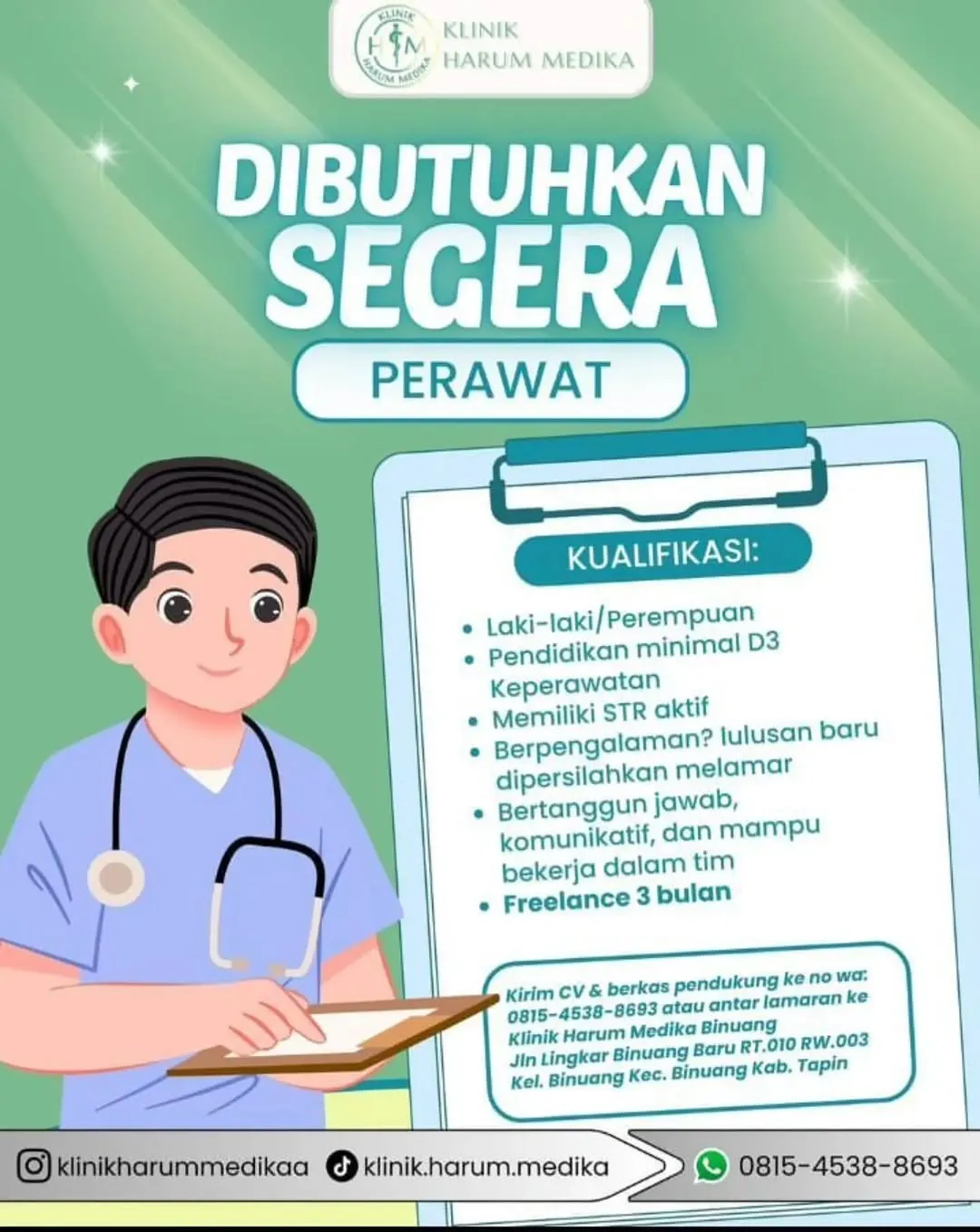 Logo Klinik Harum Medika