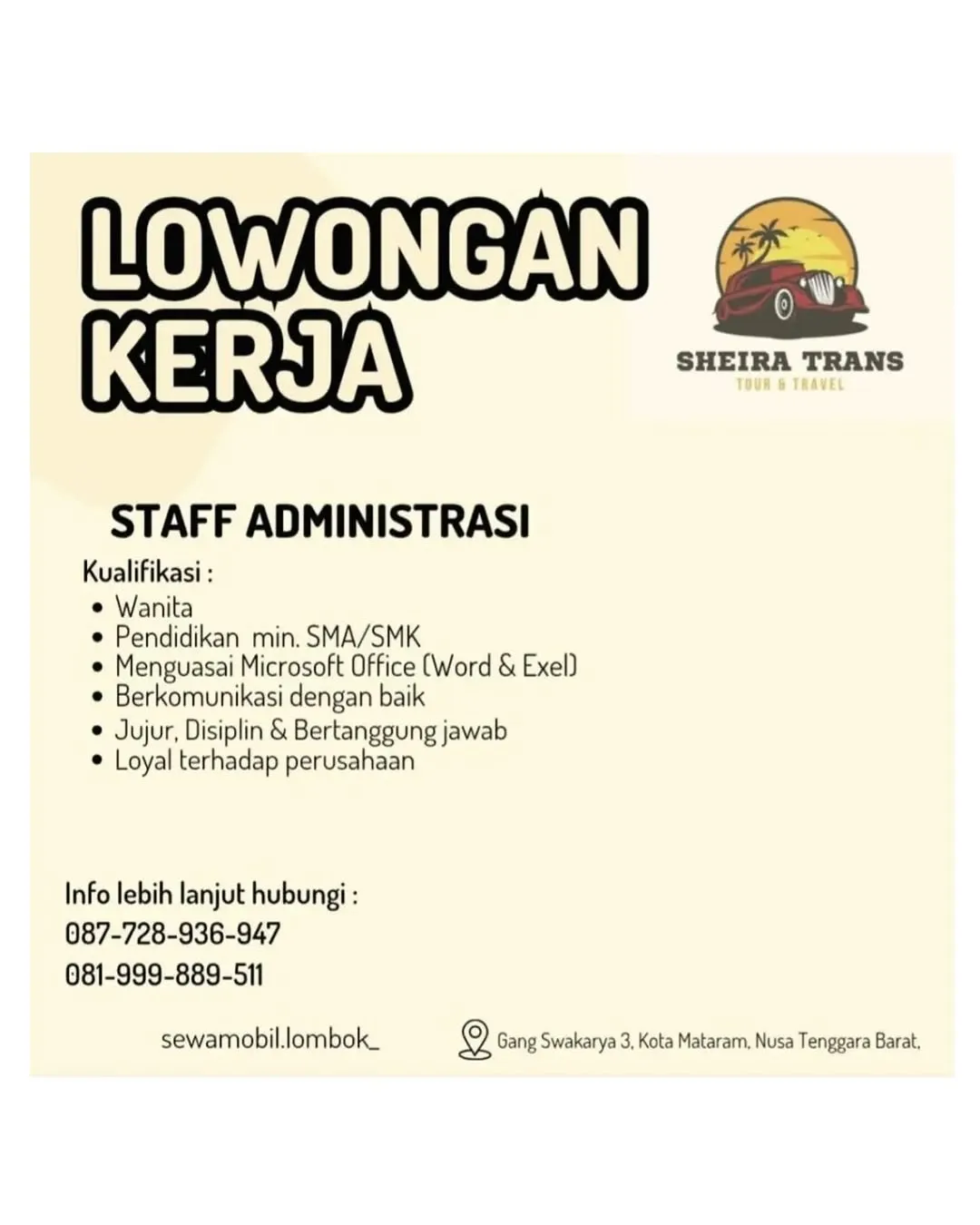 Logo Sheira Trans Tour & Travel