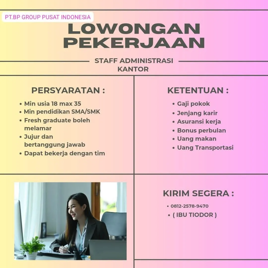 Logo PT. BP Group Pusat Indonesia