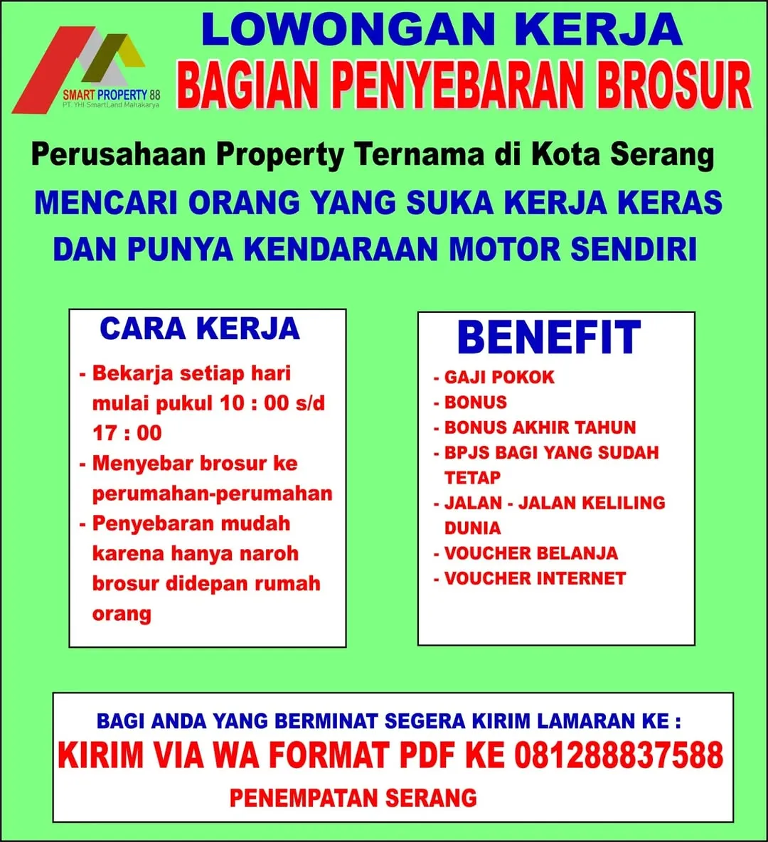 Logo SMART PROPERTY 88 PT. YHI SmartLand Mahakarya