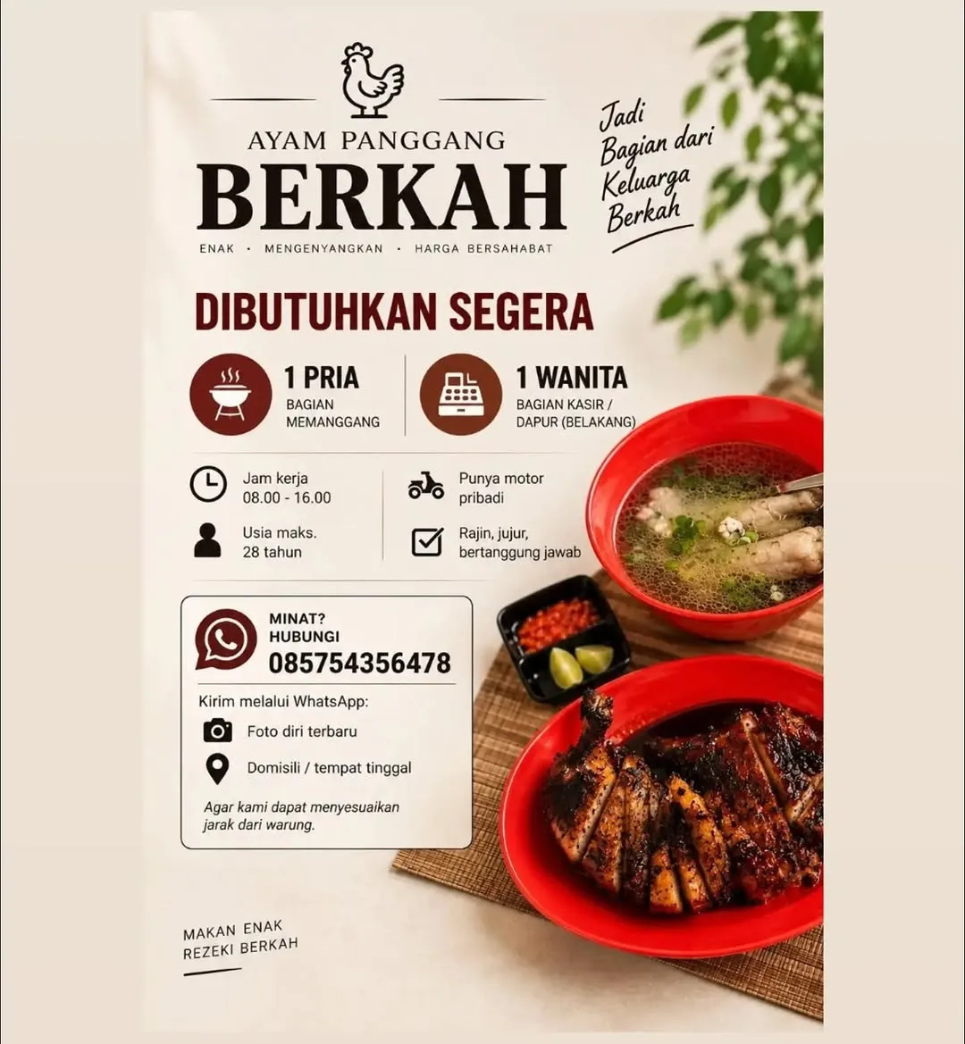 Logo Ayam Panggang Berkah