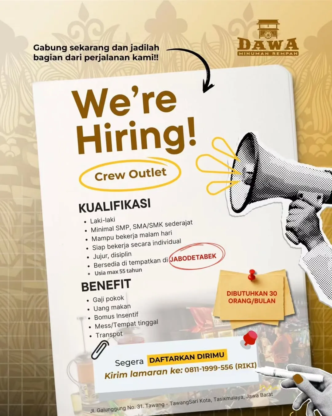 Logo DAWA Minuman Rempah