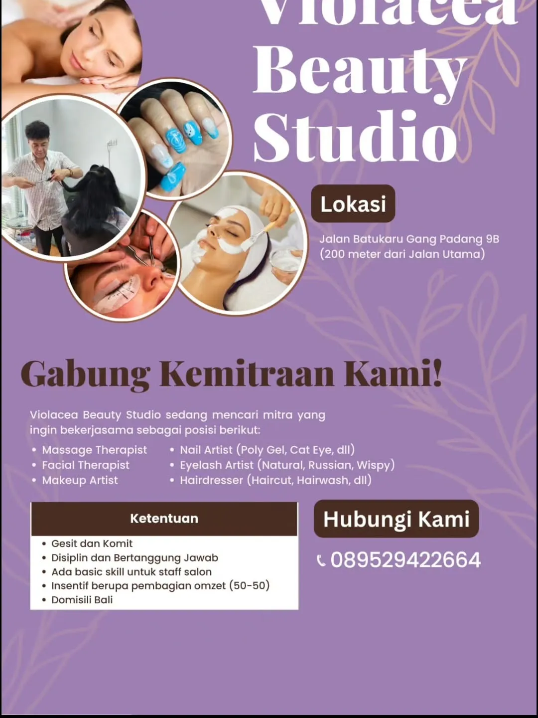 Logo Violacea Beauty Studio