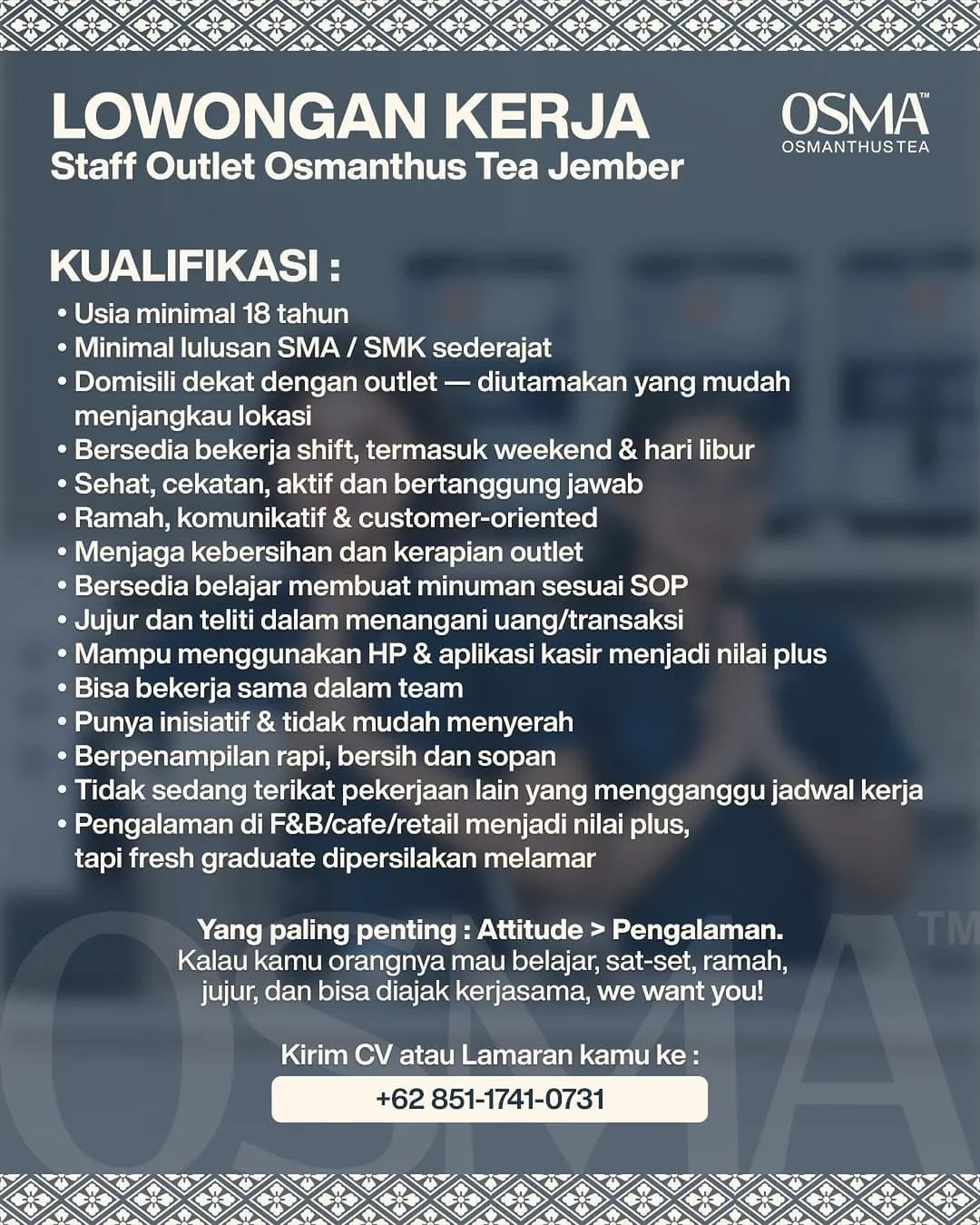 Logo OSMA Osmanthus Tea