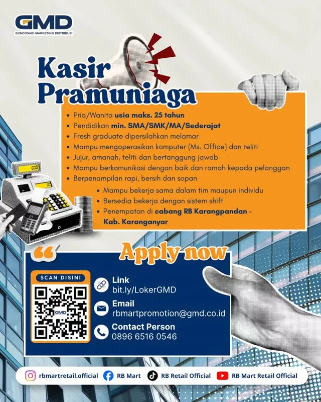 Logo GMD Gondosari Marketing Distribusi