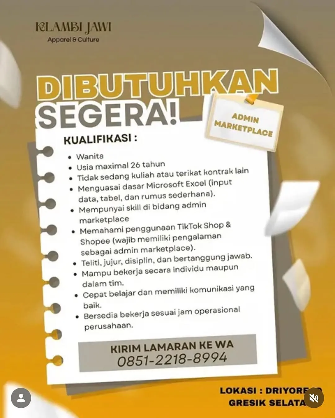 Logo KLAMBI JAWI