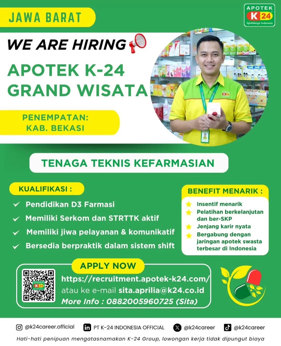 Logo APOTEK K-24 GRAND WISATA